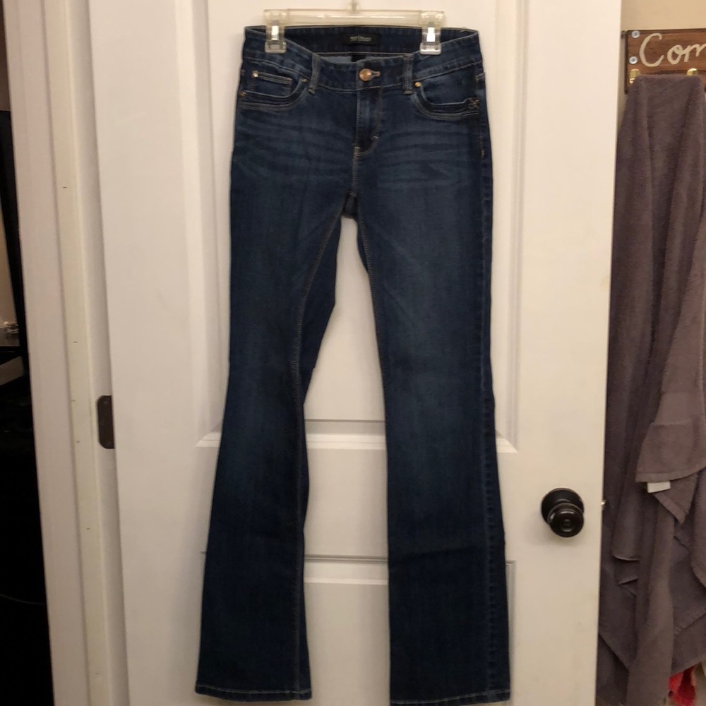 White House Black Market boot leg jeans